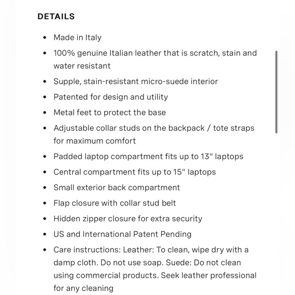 SENREVE Maestra bag in Pebbled Ice - like new - Picture 5 of 6